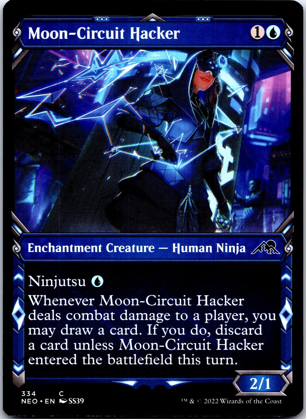 MOON-CIRCUIT HACKER (SHOWCASE) 334 C MAGIC: THE GATHERING MP