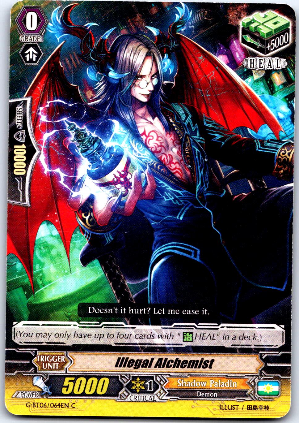ILLEGAL ALCHEMIST G-BT06/064EN C CARDFIGHT!! VANGUARD MP