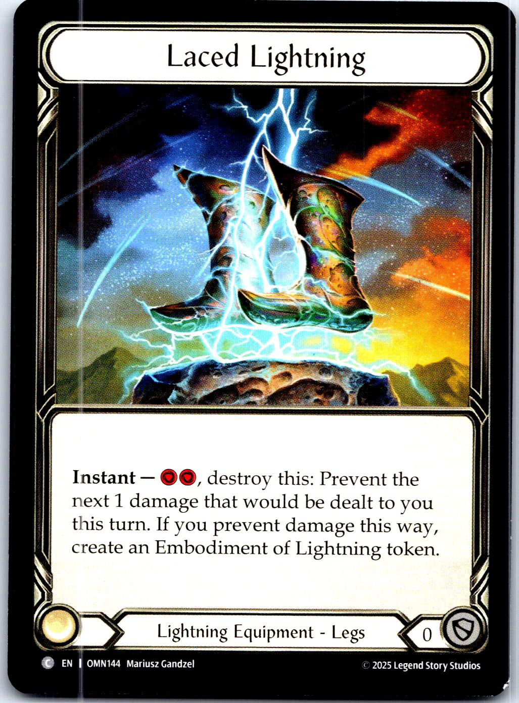 LACED LIGHTNING OMN144 C FLESH AND BLOOD MP