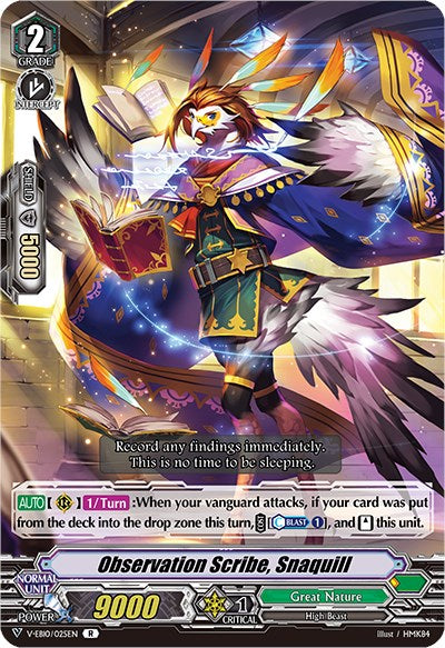 Observation Scribe, Snaquill