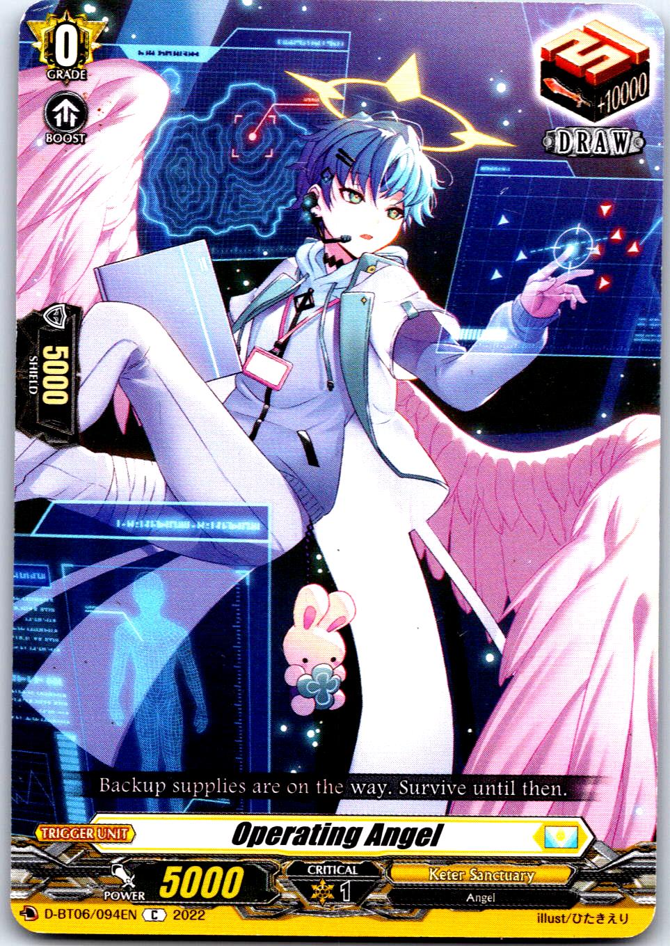 OPERATING ANGEL D-BT06/094EN C CARDFIGHT!! VANGUARD MP