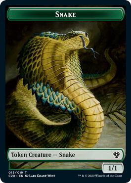 Beast (010) // Snake Double-Sided Token (Back)