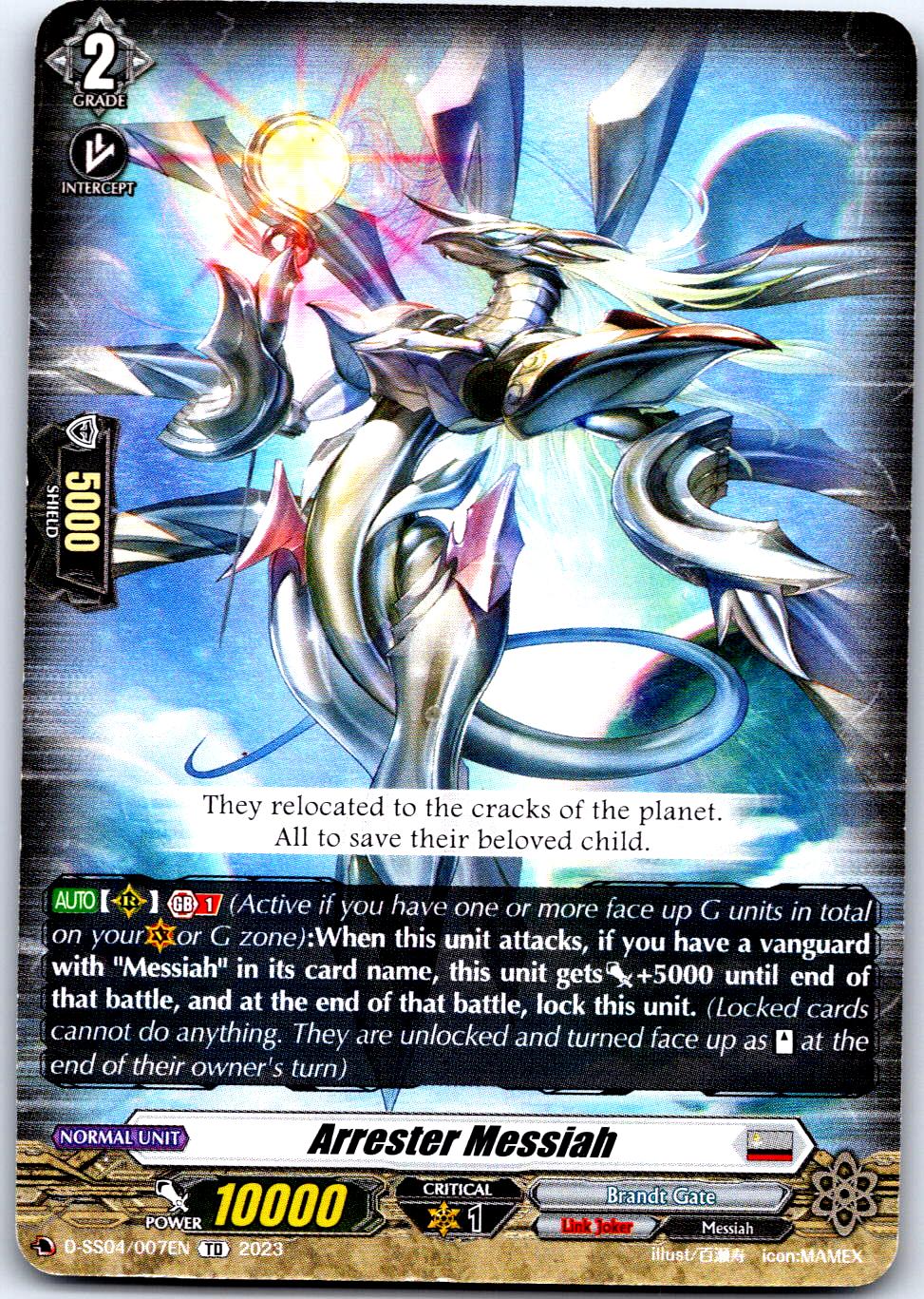 ARRESTER MESSIAH D-SS04/007EN TRIAL DECK CARDFIGHT!! VANGUARD MP