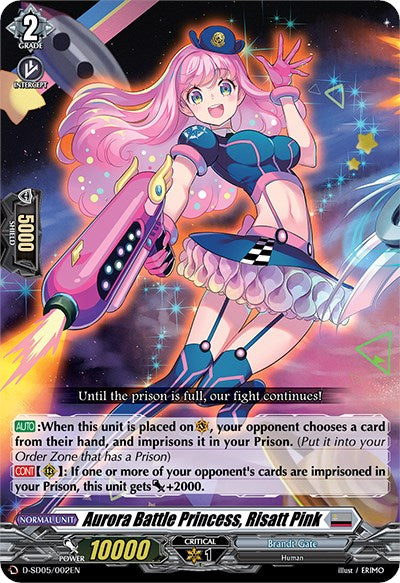 Aurora Battle Princess, Risatt Pink