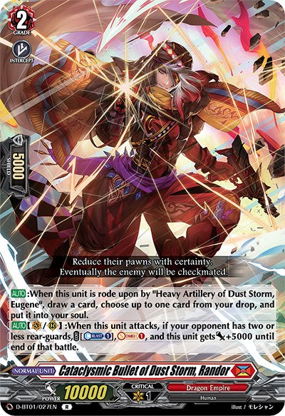 Cataclysmic Bullet of Dust Storm, Randor