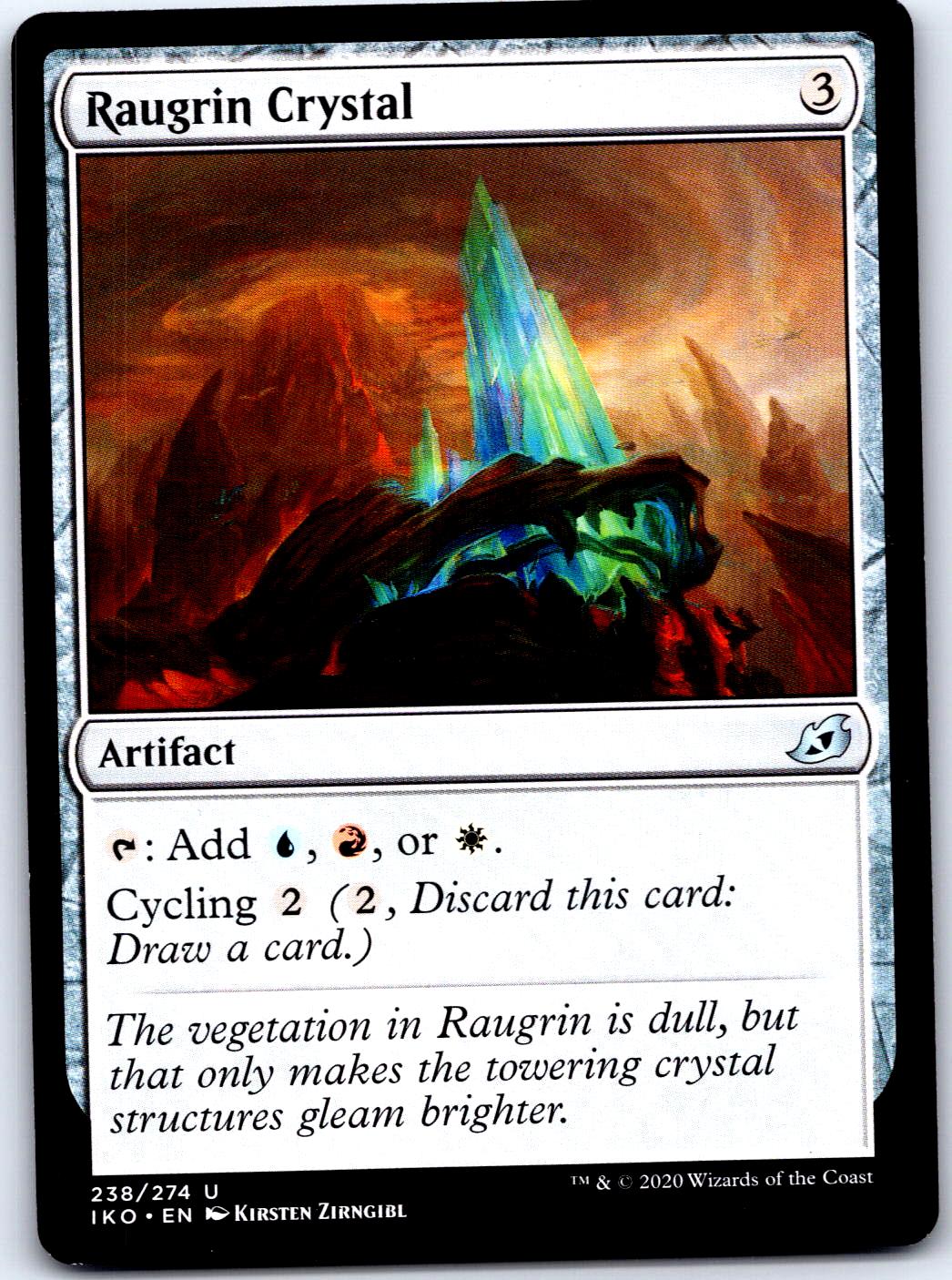 RAUGRIN CRYSTAL 238 UC MAGIC: THE GATHERING MP