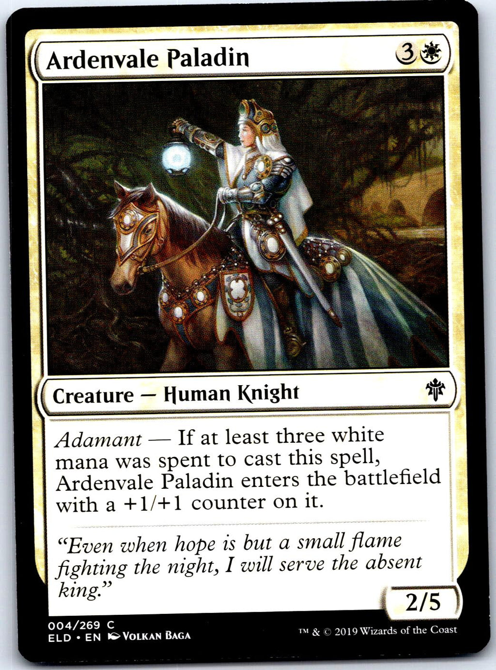 ARDENVALE PALADIN 4 C MAGIC: THE GATHERING MP