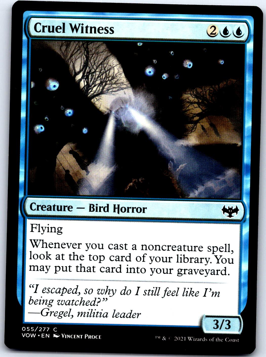 CRUEL WITNESS 55 C MAGIC: THE GATHERING MP