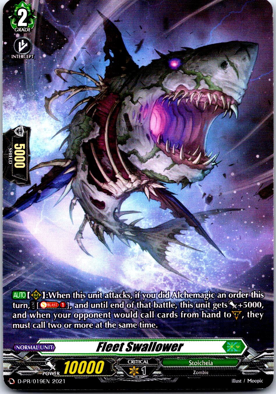 FLEET SWALLOWER D-PR/019EN P CARDFIGHT!! VANGUARD MP