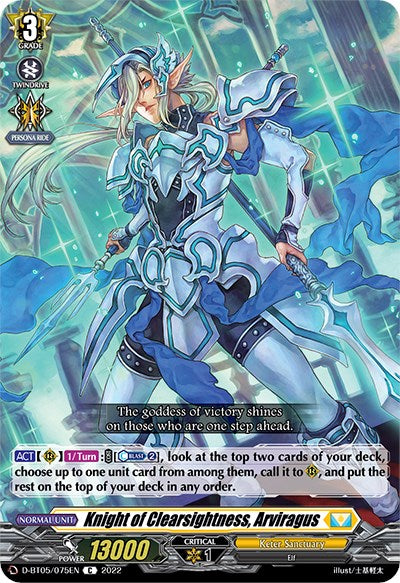 Knight of Clearsightness, Arviragus