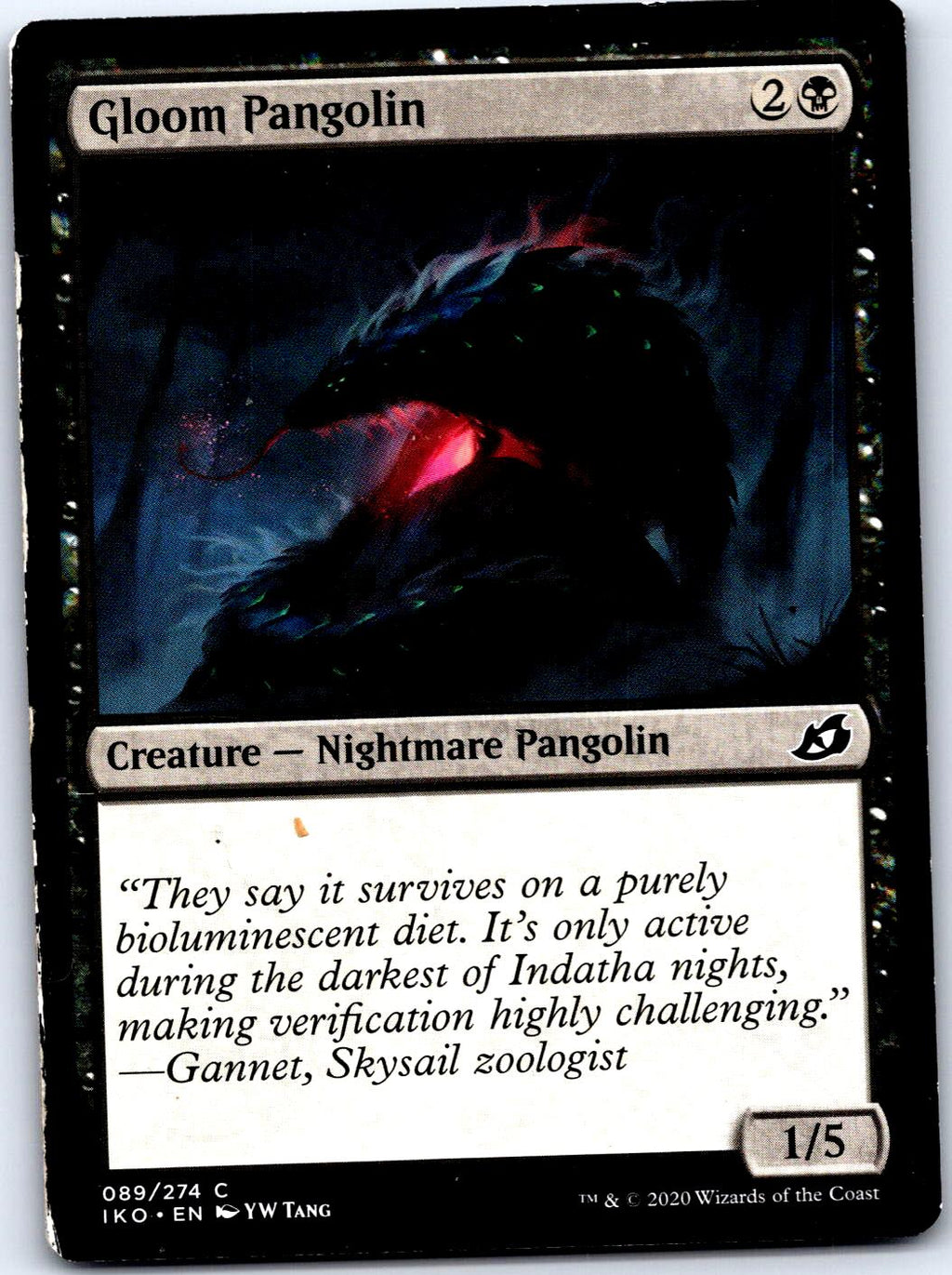 GLOOM PANGOLIN 89 C MAGIC: THE GATHERING MP