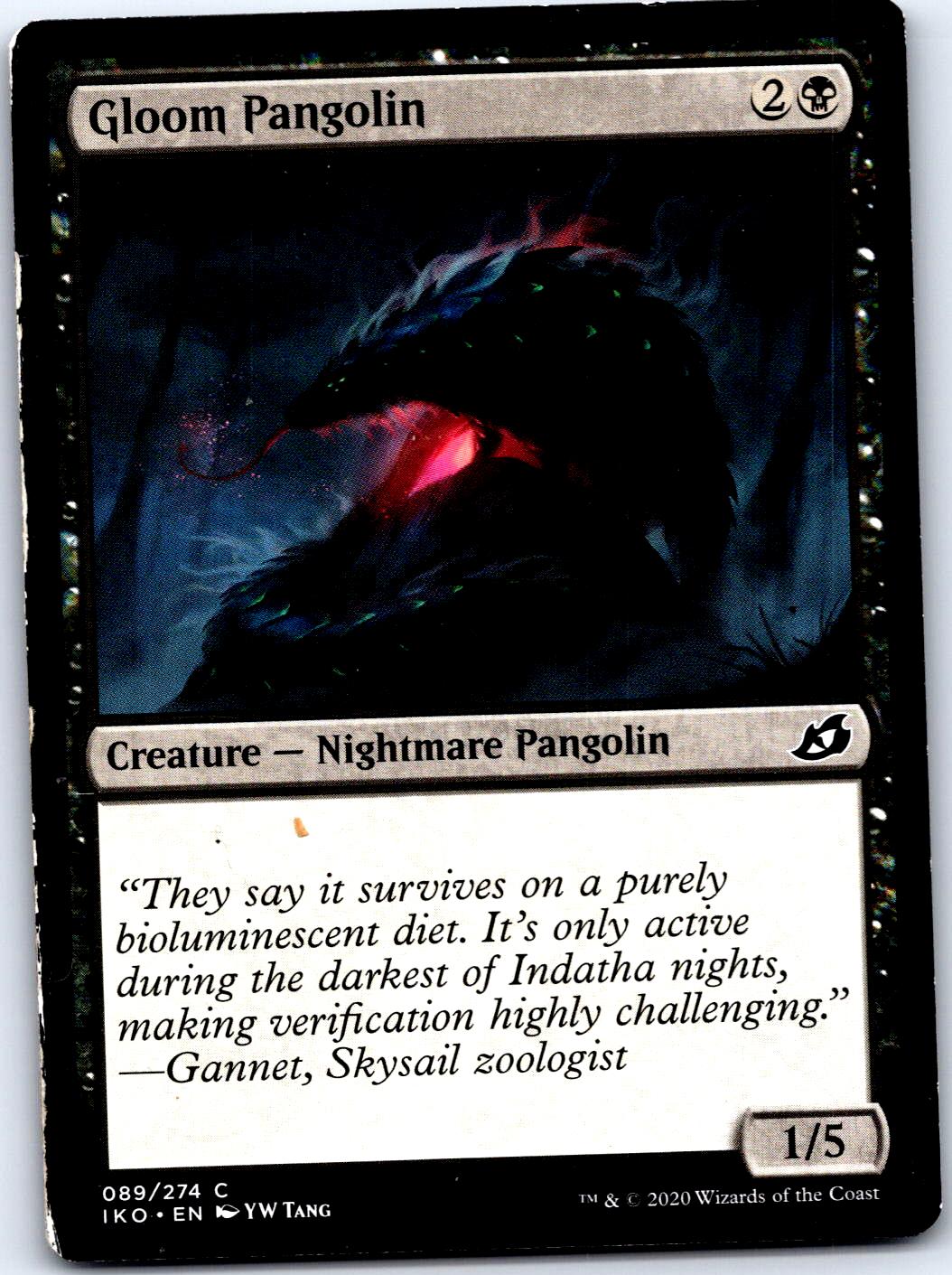 GLOOM PANGOLIN 89 C MAGIC: THE GATHERING MP