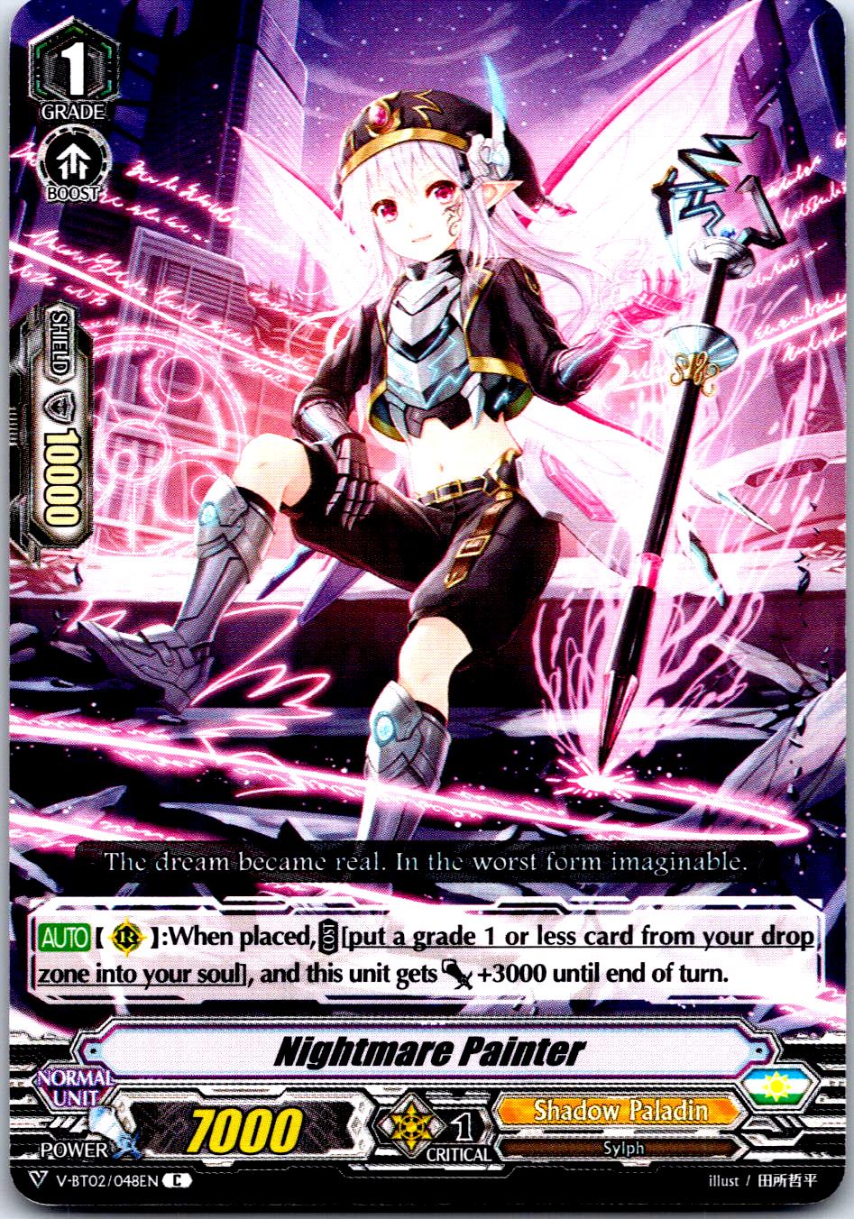 NIGHTMARE PAINTER V-BT02/048EN C CARDFIGHT!! VANGUARD MP