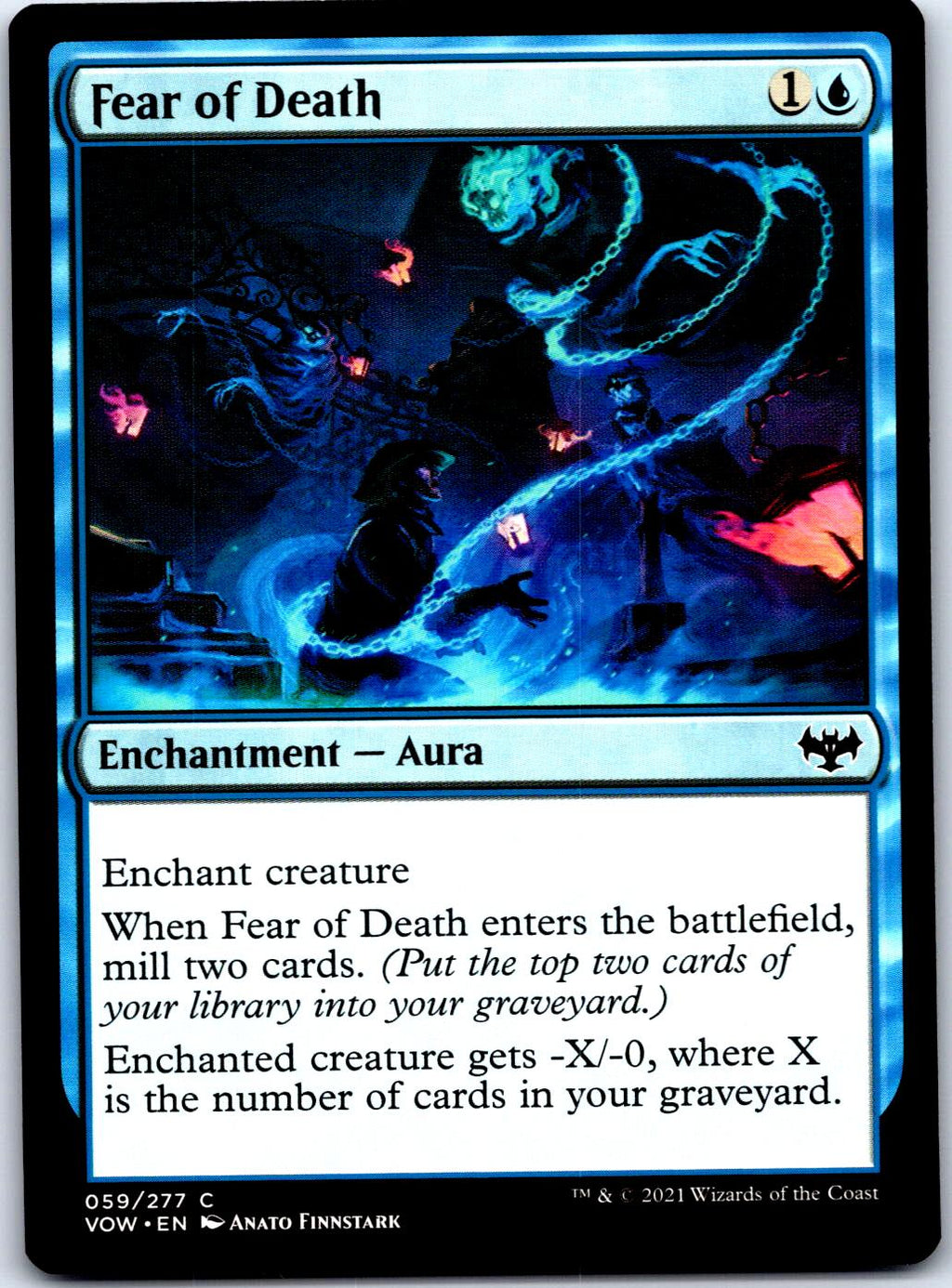 FEAR OF DEATH 59 C MAGIC: THE GATHERING MP