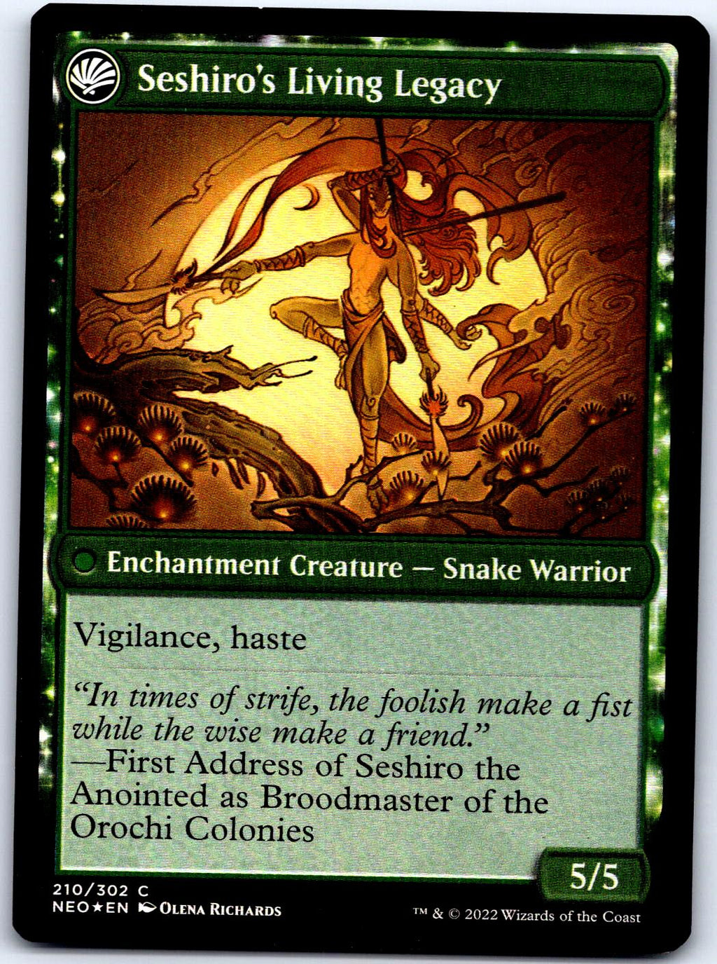 TALES OF MASTER SESHIRO 210 C MAGIC: THE GATHERING MP