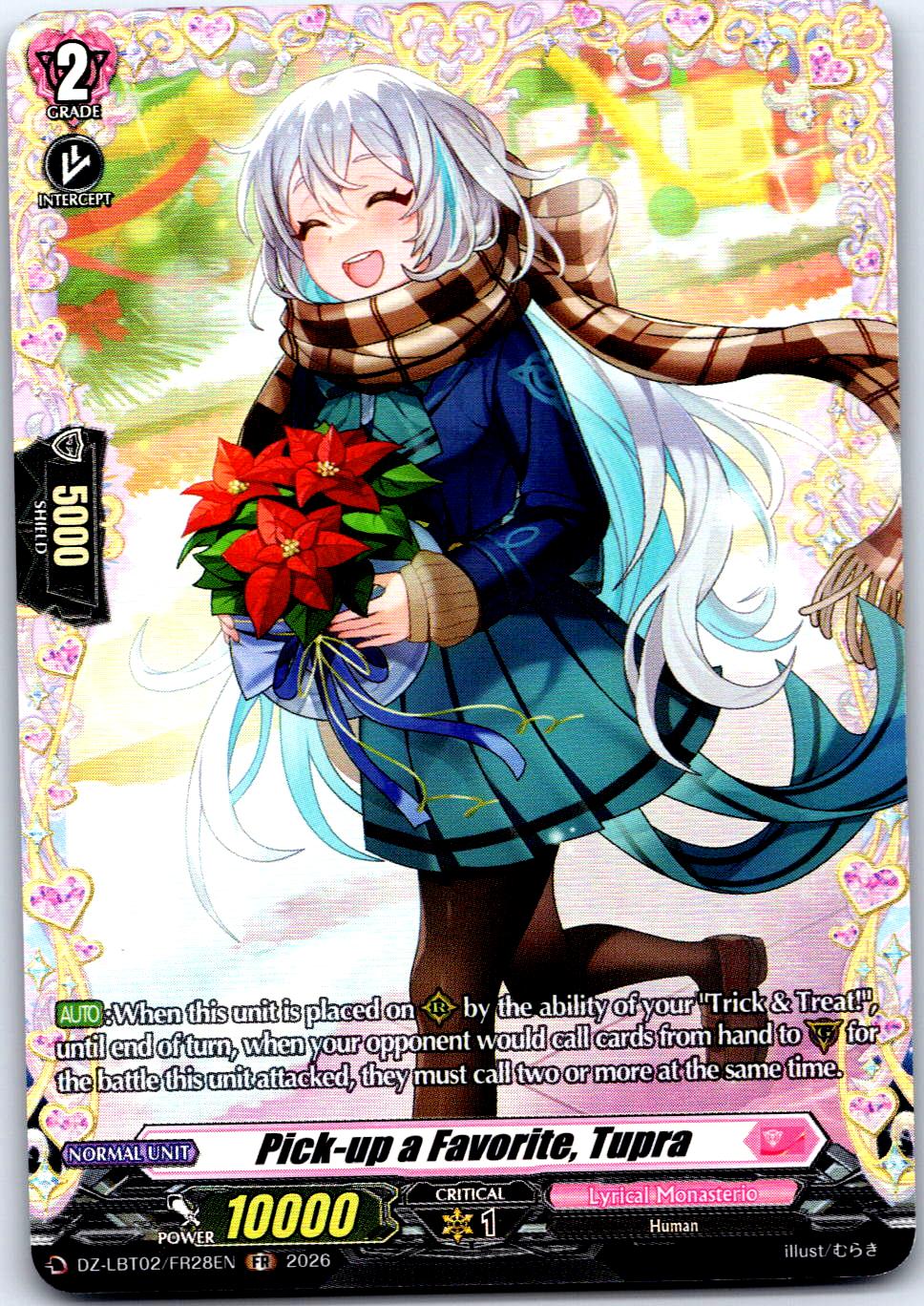 PICK-UP A FAVORITE, TUPRA (FR) DZ-LBT02/FR28EN FR CARDFIGHT!! VANGUARD MP