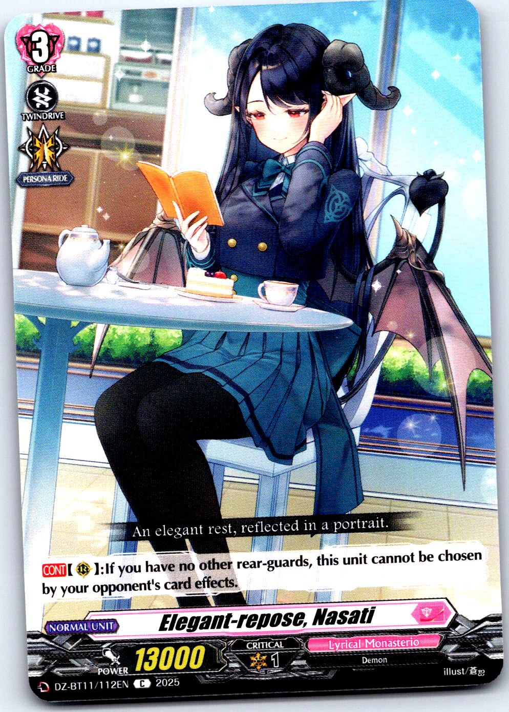 ELEGANT-REPOSE, NASATI DZ-BT11/112EN C CARDFIGHT!! VANGUARD MP
