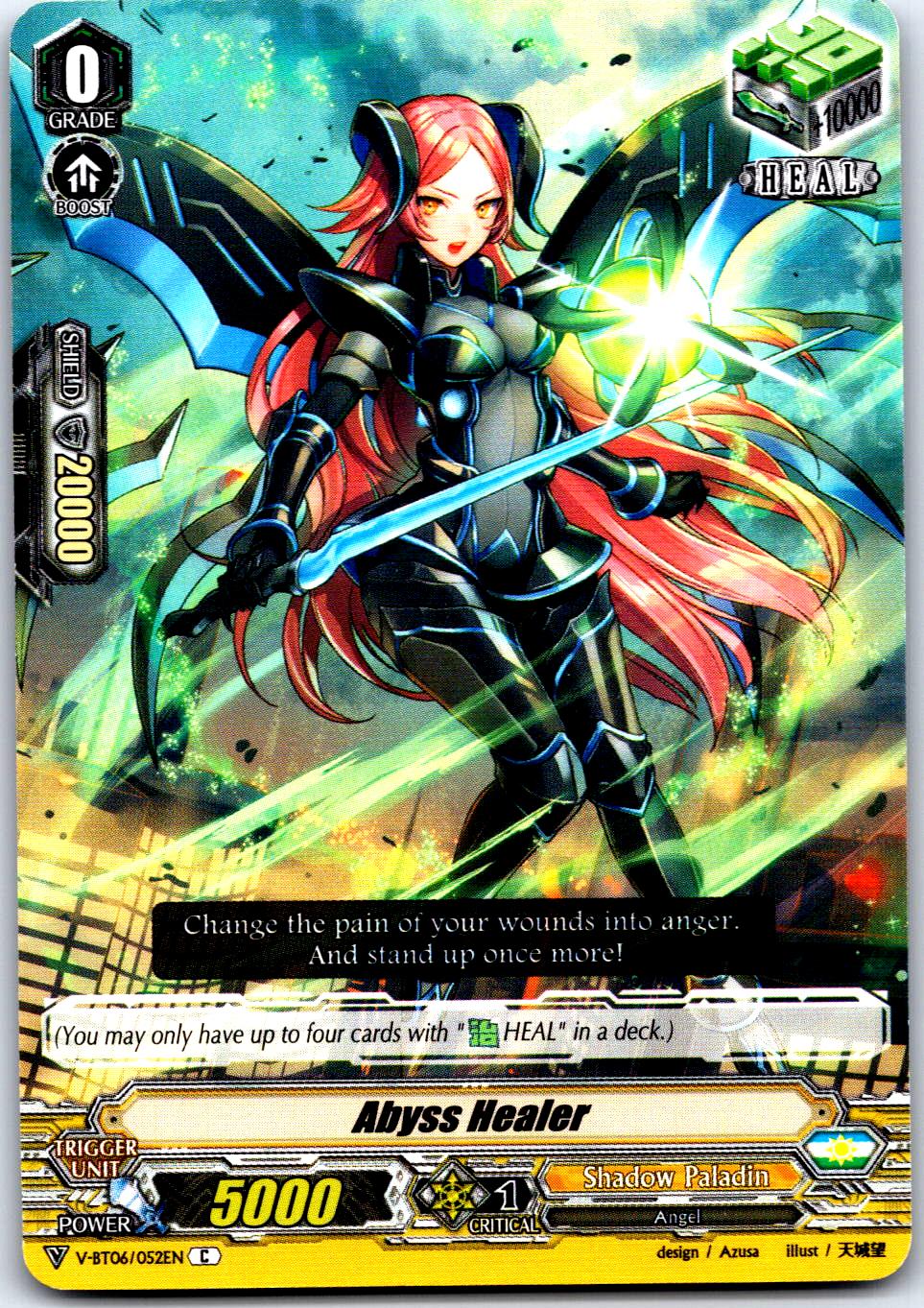 ABYSS HEALER V-BT06/052EN C CARDFIGHT!! VANGUARD MP