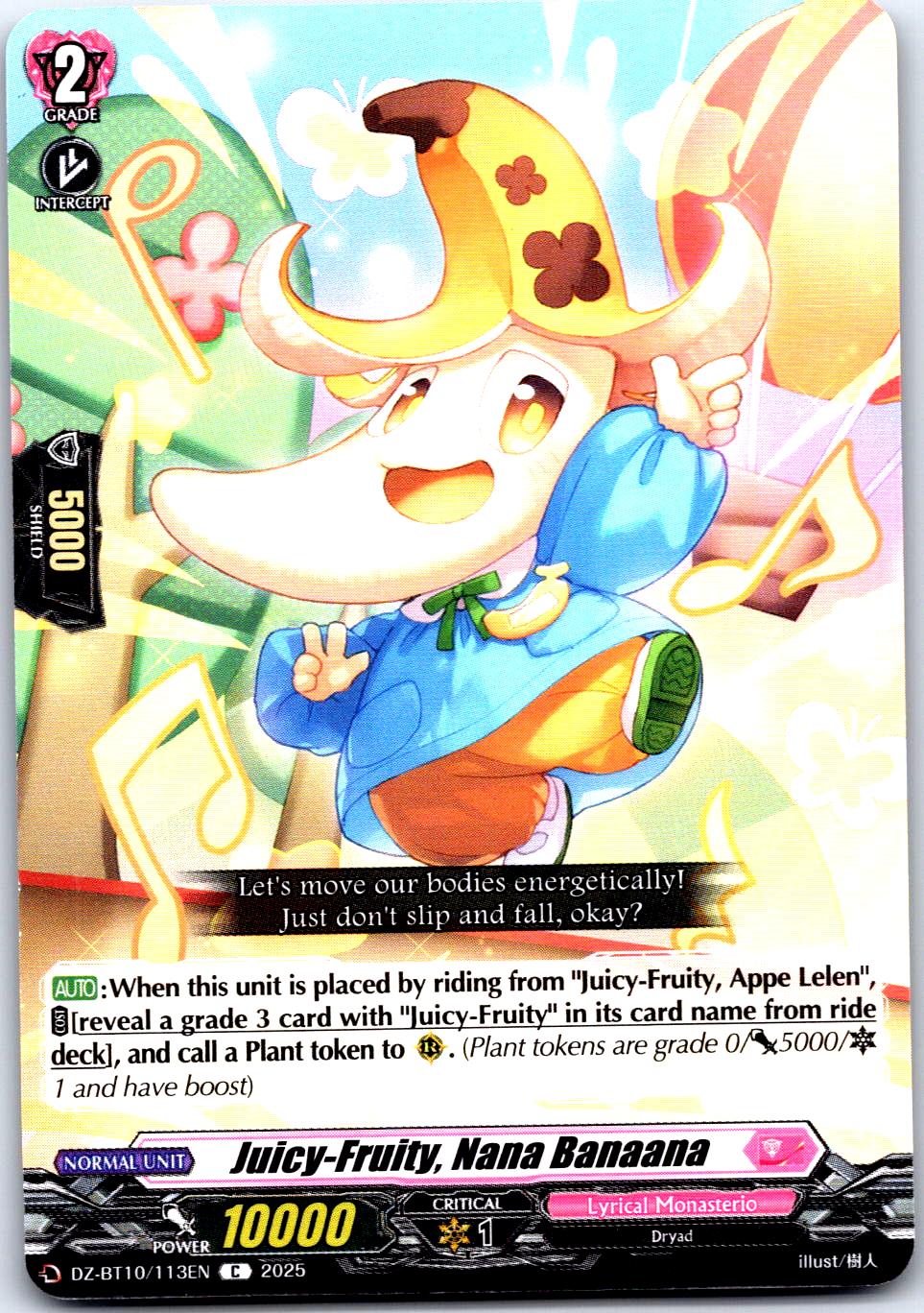 JUICY-FRUITY, NANA BANAANA DZ-BT10/113EN C CARDFIGHT!! VANGUARD MP