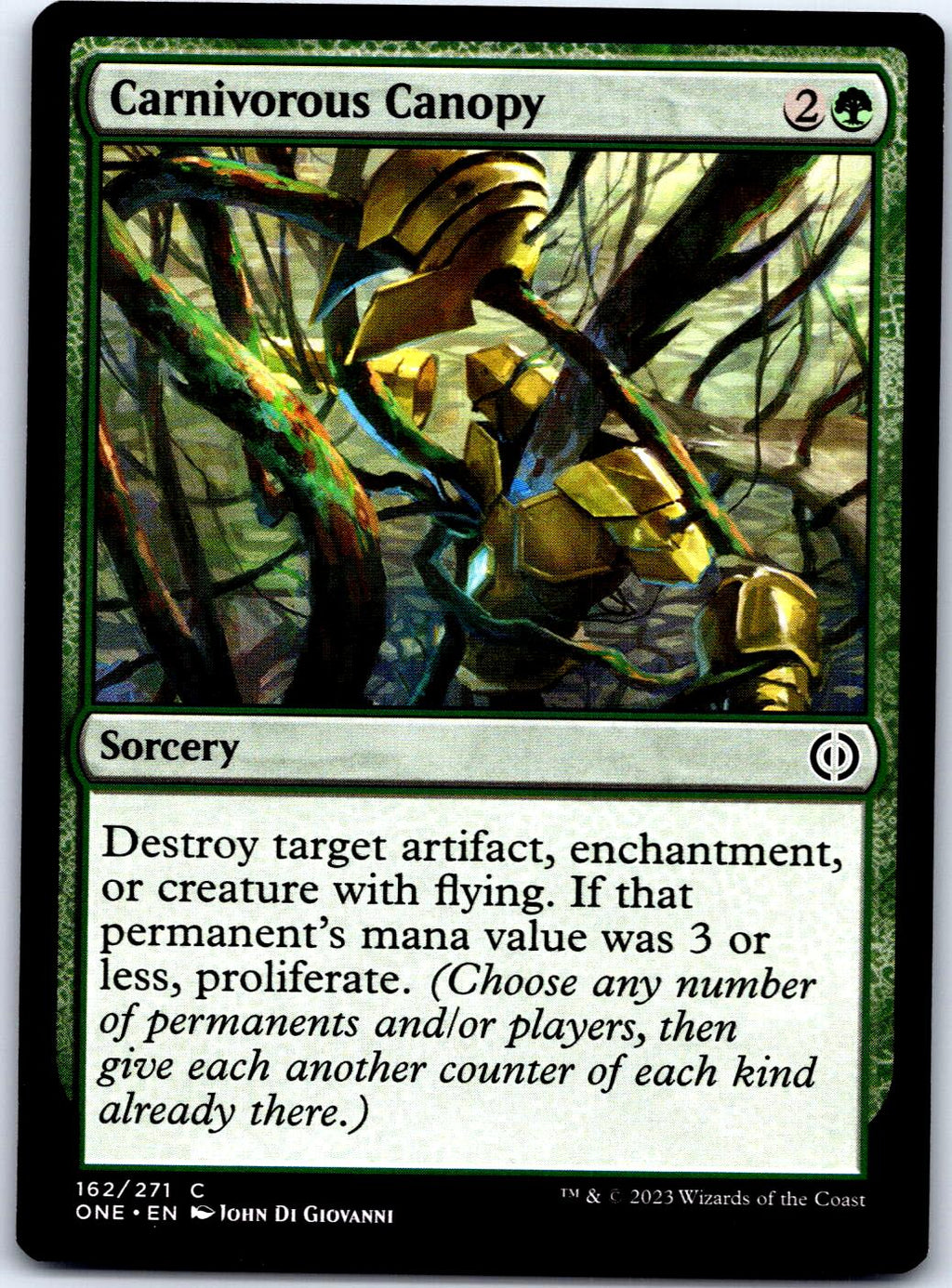 CARNIVOROUS CANOPY 162 C MAGIC: THE GATHERING MP