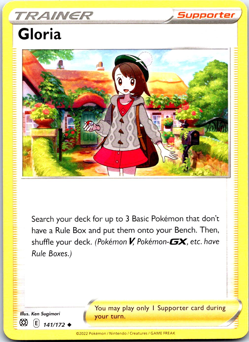 GLORIA 141/172 UC POKEMON MP