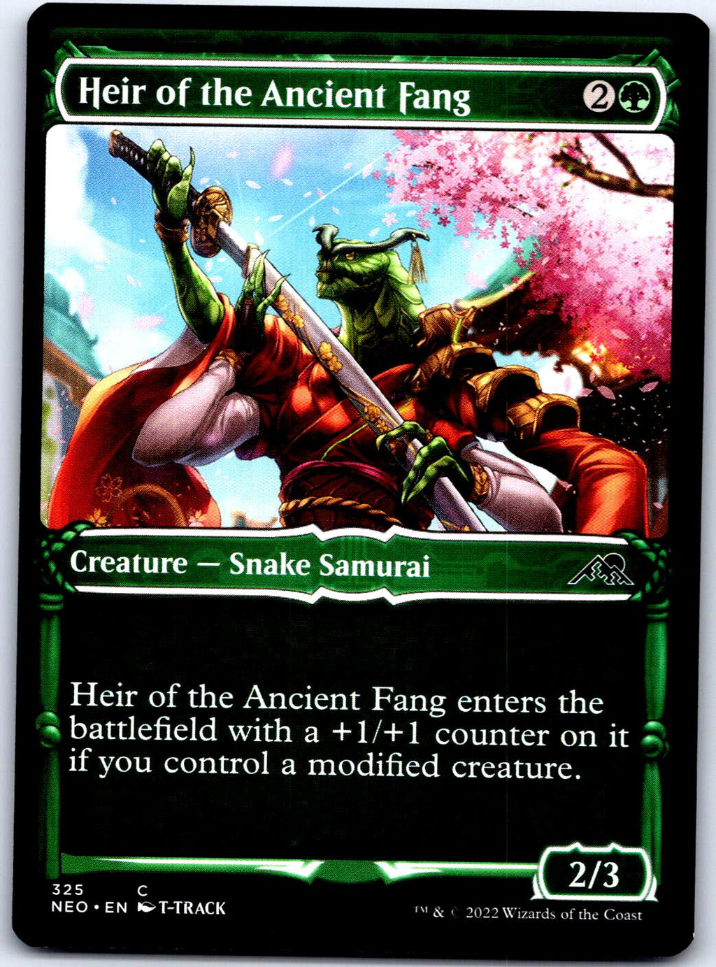 HEIR OF THE ANCIENT FANG (SHOWCASE) 325 C MAGIC: THE GATHERING MP