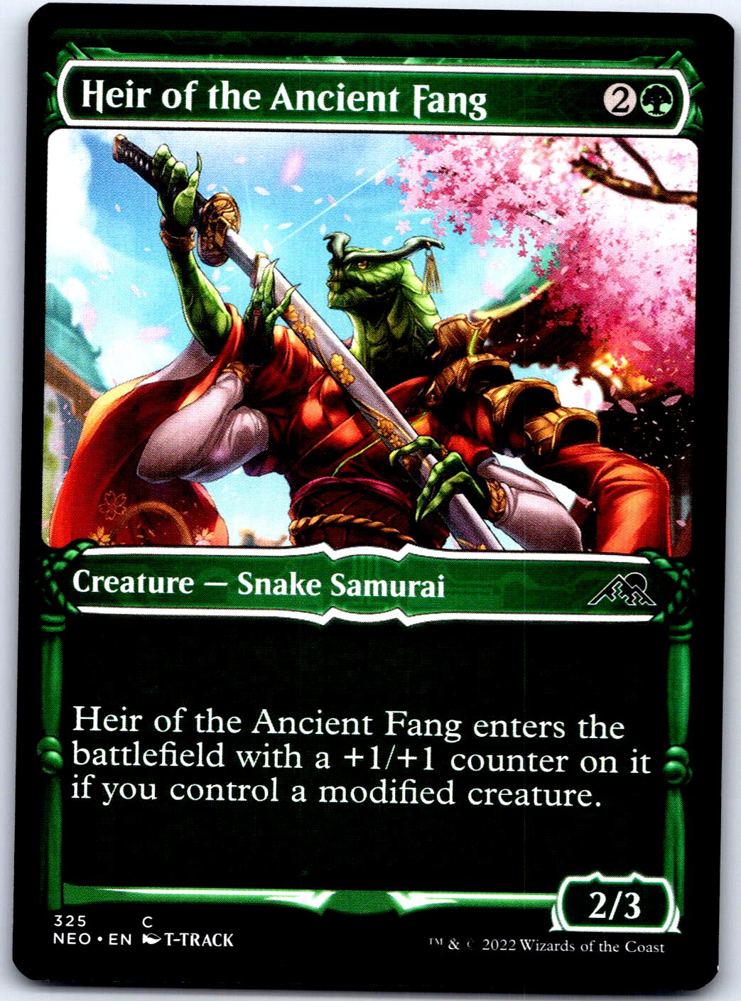 HEIR OF THE ANCIENT FANG (SHOWCASE) 325 C MAGIC: THE GATHERING MP