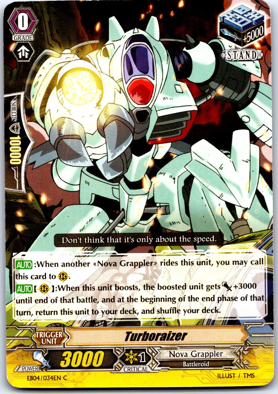 TURBORAIZER EB04/034EN C CARDFIGHT!! VANGUARD MP