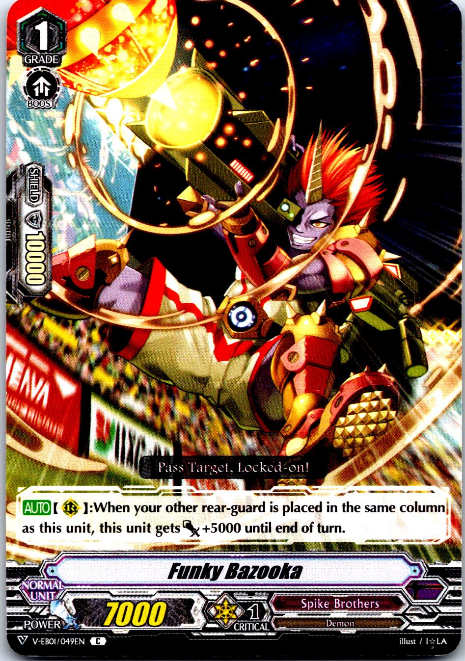 FUNKY BAZOOKA V-EB01/049EN C CARDFIGHT!! VANGUARD MP