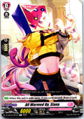 ALL WARMED UP, SIANA D-LBT04/081EN C CARDFIGHT!! VANGUARD MP