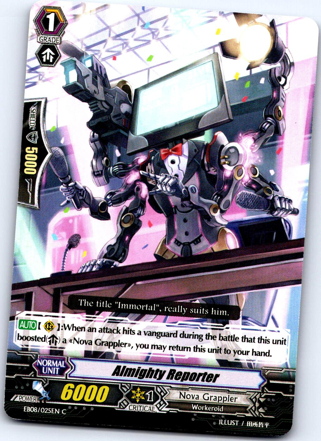 ALMIGHTY REPORTER EB08/025EN C CARDFIGHT!! VANGUARD MP