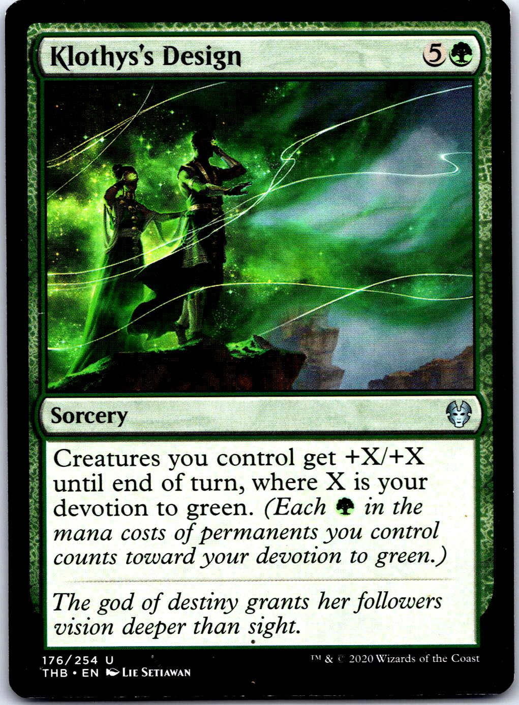 KLOTHYS'S DESIGN 176 UC MAGIC: THE GATHERING MP