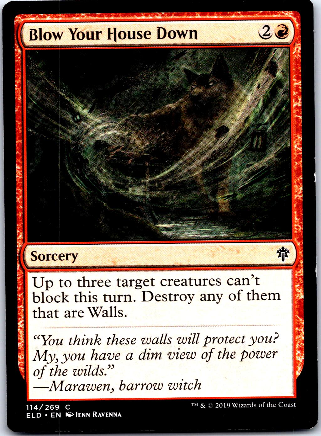 BLOW YOUR HOUSE DOWN 114 C MAGIC: THE GATHERING MP