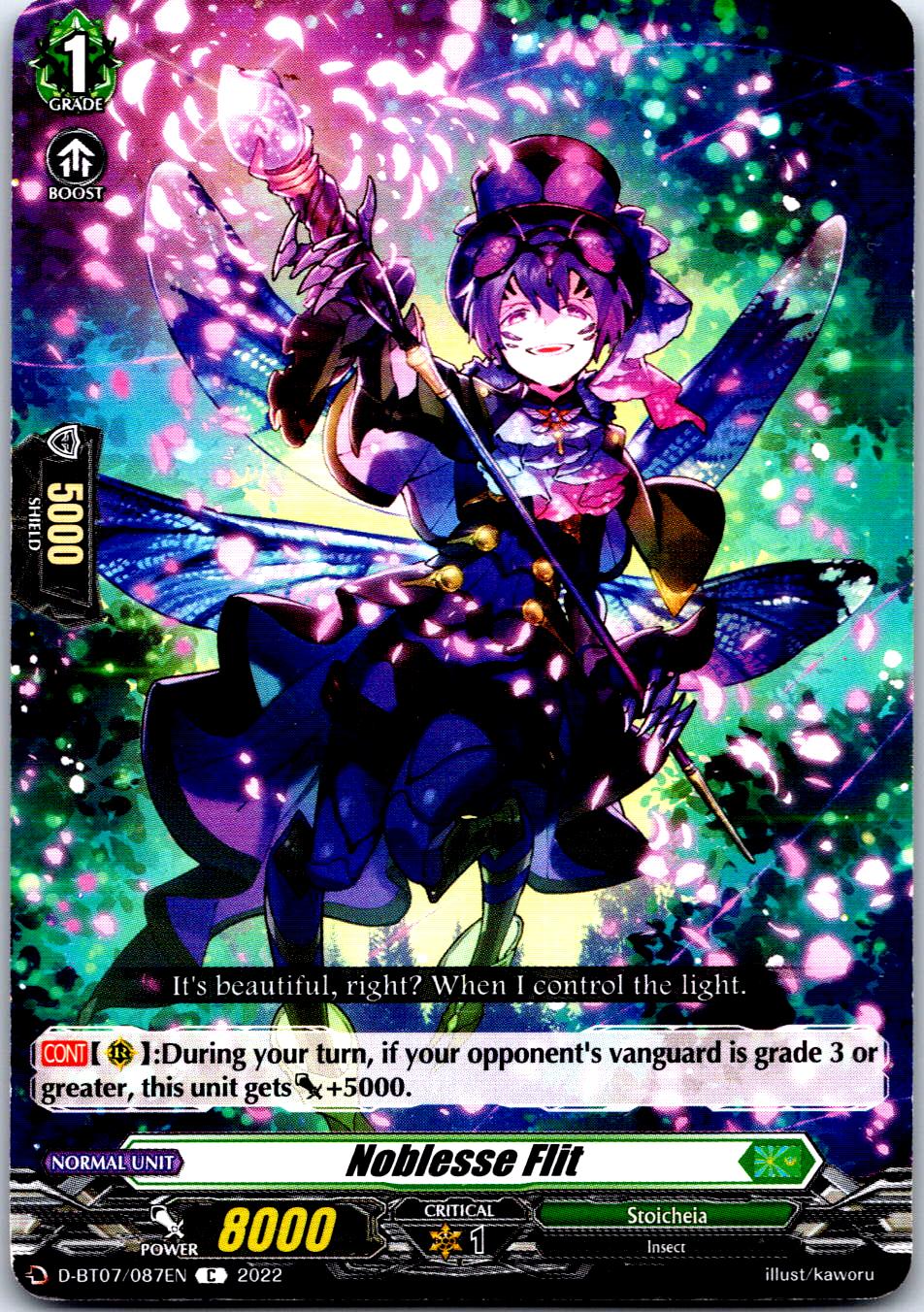 NOBLESSE FLIT D-BT07/087EN C CARDFIGHT!! VANGUARD MP