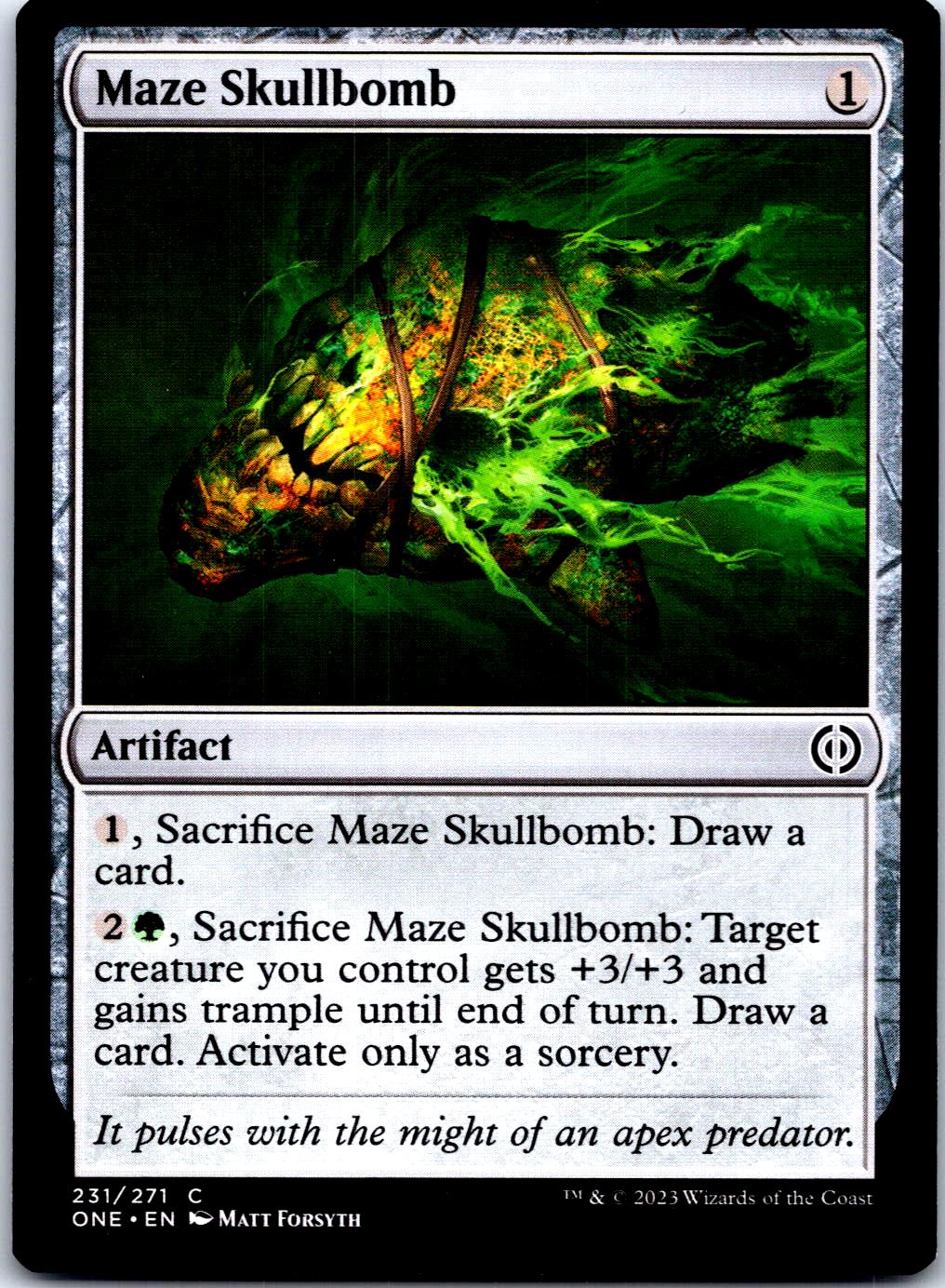 MAZE SKULLBOMB 231 C MAGIC: THE GATHERING MP