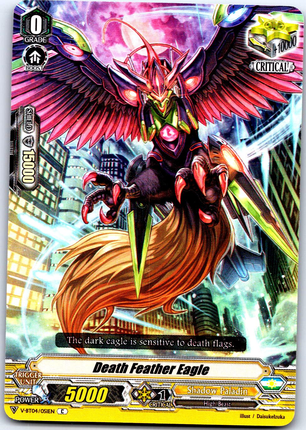 DEATH FEATHER EAGLE V-BT04/051EN C CARDFIGHT!! VANGUARD MP