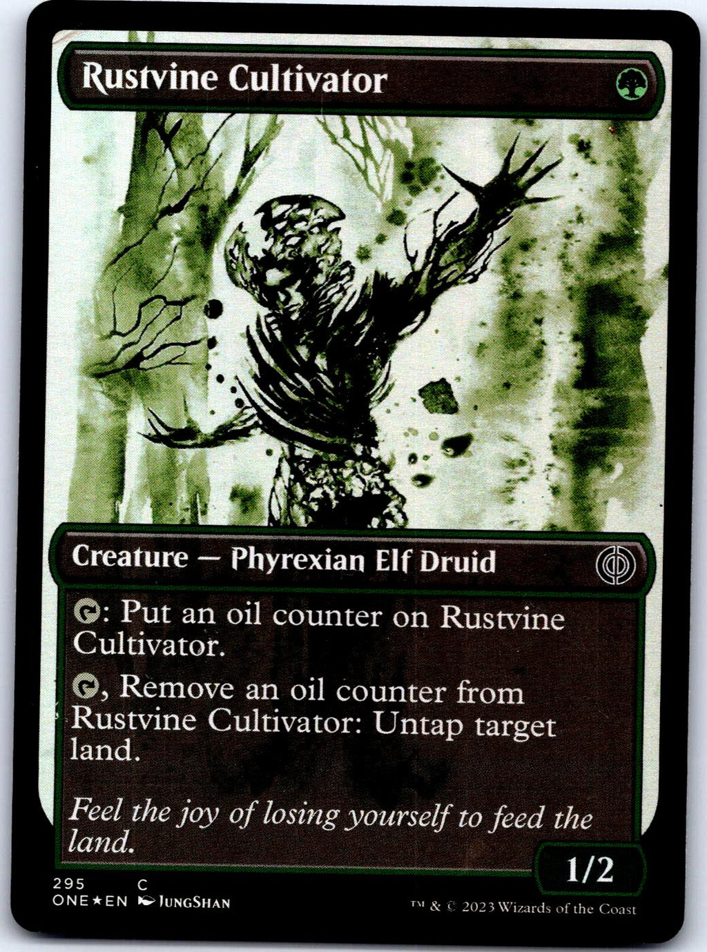 RUSTVINE CULTIVATOR (SHOWCASE) 295 C MAGIC: THE GATHERING MP