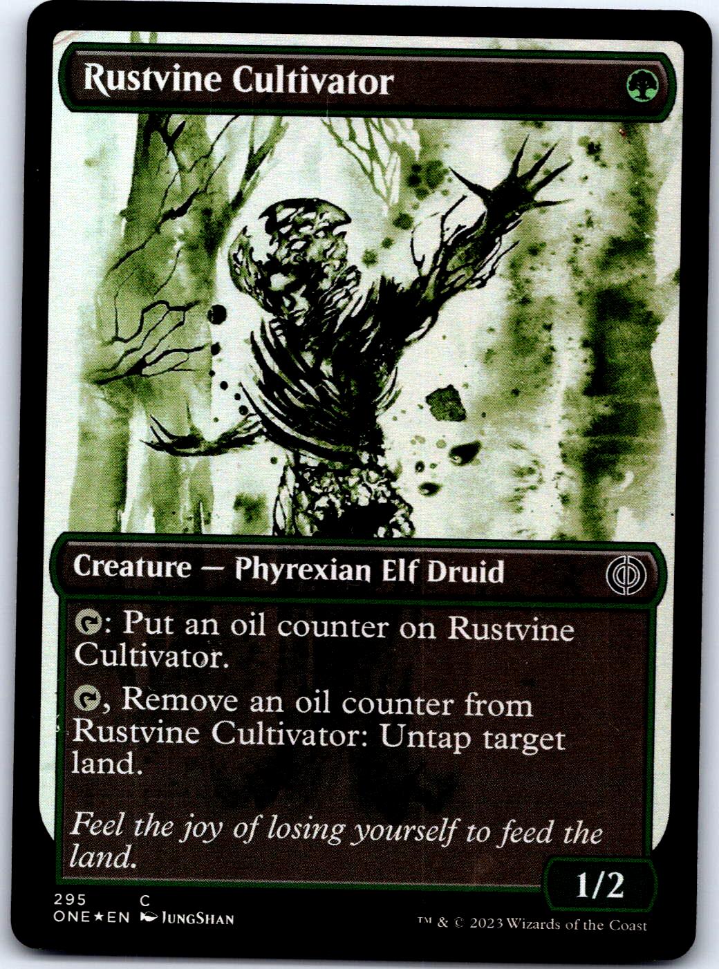 RUSTVINE CULTIVATOR (SHOWCASE) 295 C MAGIC: THE GATHERING MP