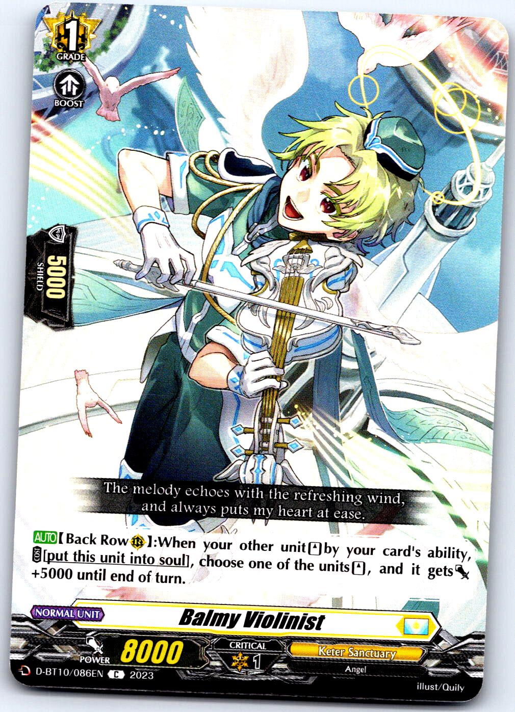 BALMY VIOLINIST D-BT10/086EN C CARDFIGHT!! VANGUARD MP