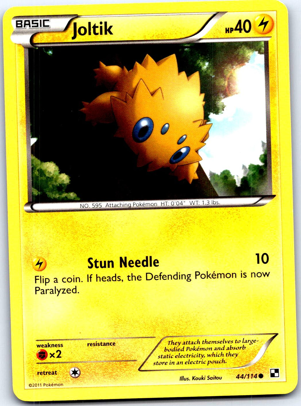 JOLTIK 44/114 C POKEMON MP