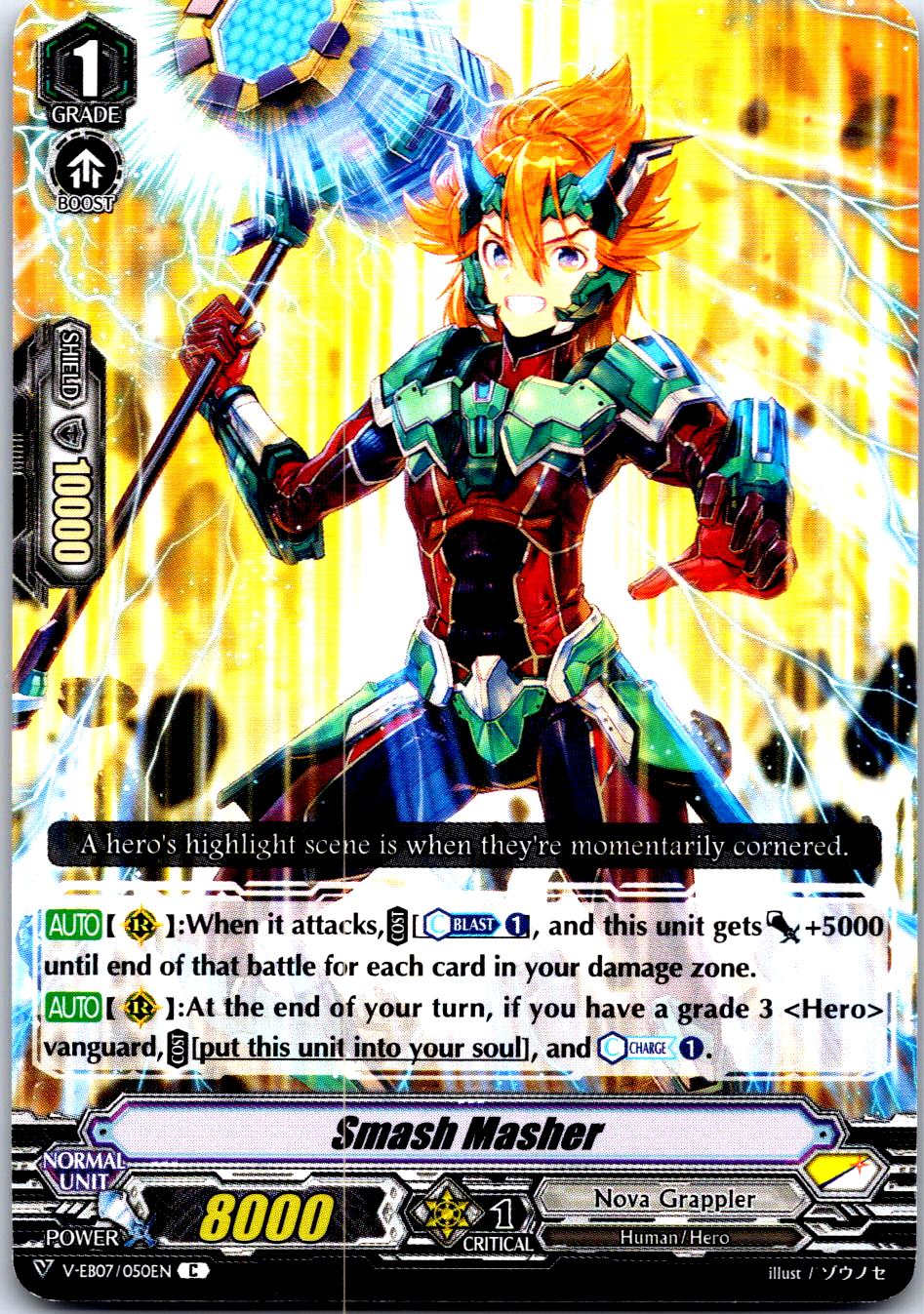 SMASH MASHER V-EB07/050EN C CARDFIGHT!! VANGUARD MP