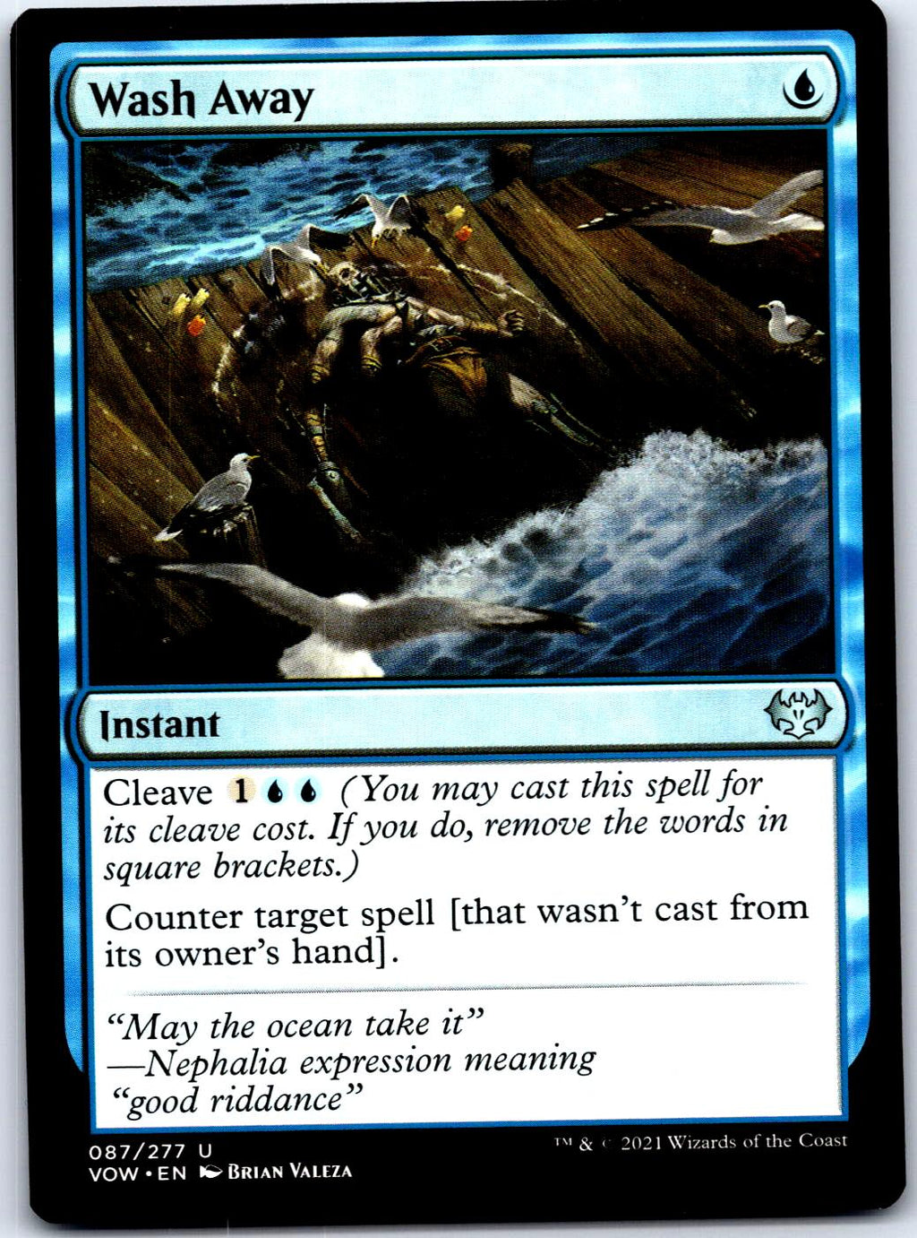 WASH AWAY 87 UC MAGIC: THE GATHERING MP