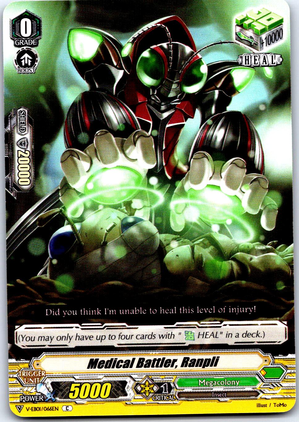 MEDICAL BATTLER, RANPLI V-EB01/066EN C CARDFIGHT!! VANGUARD MP