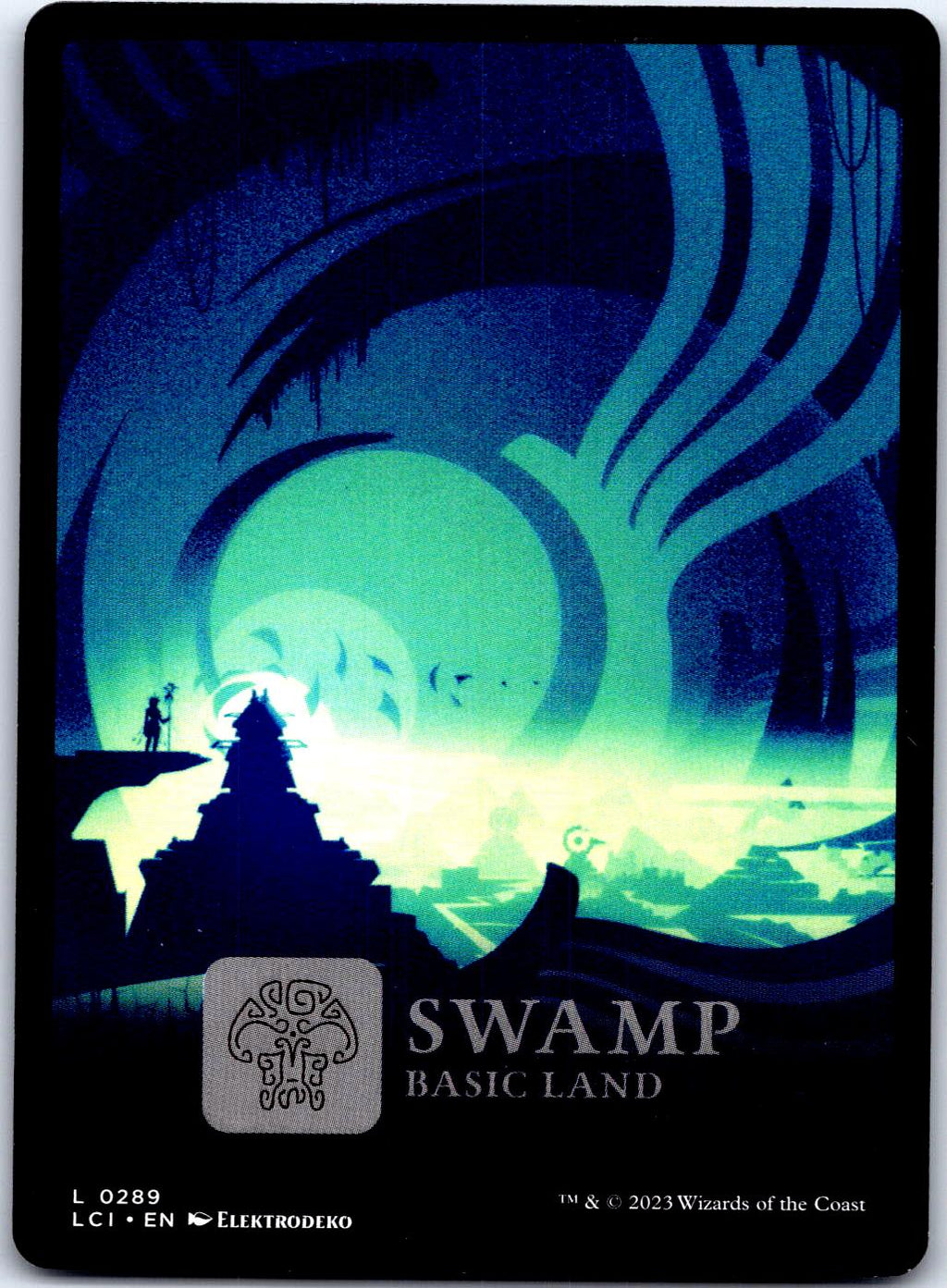 SWAMP (0289) 289 LAND MAGIC: THE GATHERING MP