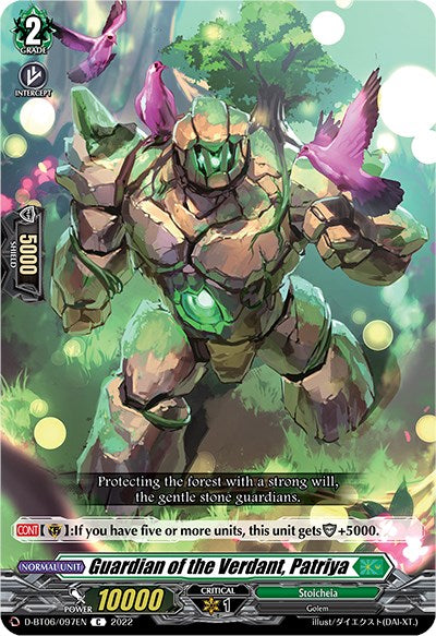 Guardian of the Verdant, Patriya