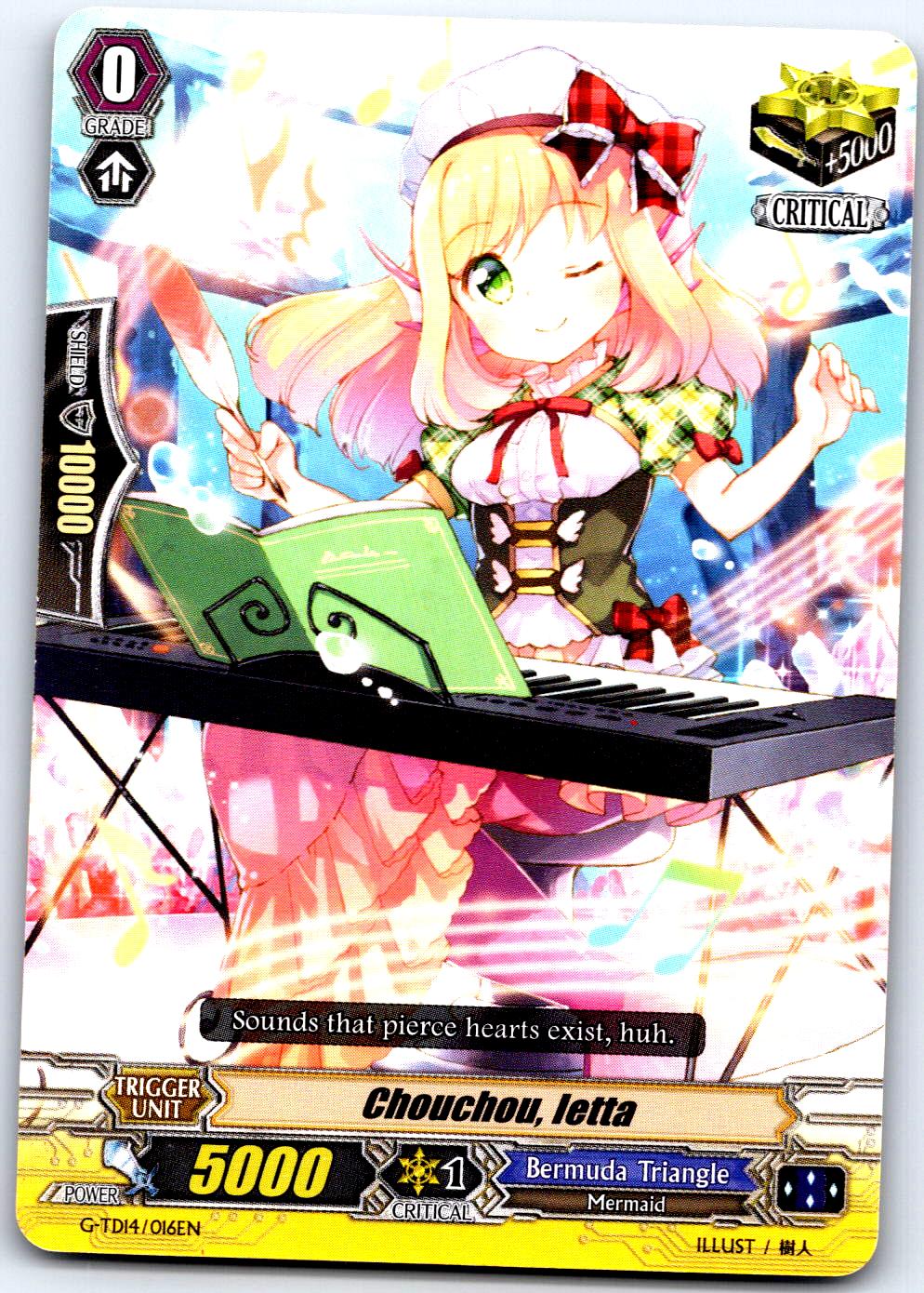 CHOUCHOU, IETTA G-TD14/016EN TRIAL DECK CARDFIGHT!! VANGUARD MP