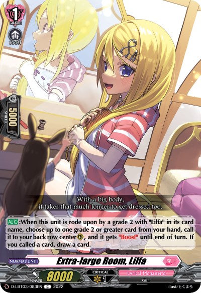 Extra-large Room, Lilfa