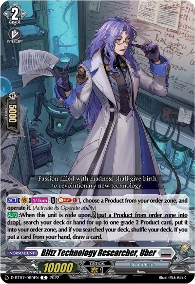 Blitz Technology Researcher, Uber