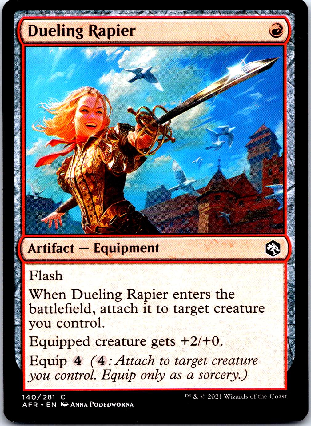 DUELING RAPIER 140 C MAGIC: THE GATHERING MP