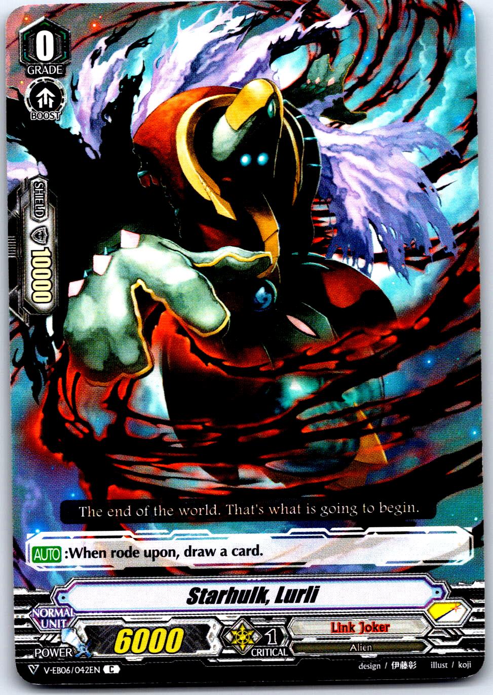 STARHULK, LURLI V-EB06/042EN C CARDFIGHT!! VANGUARD MP